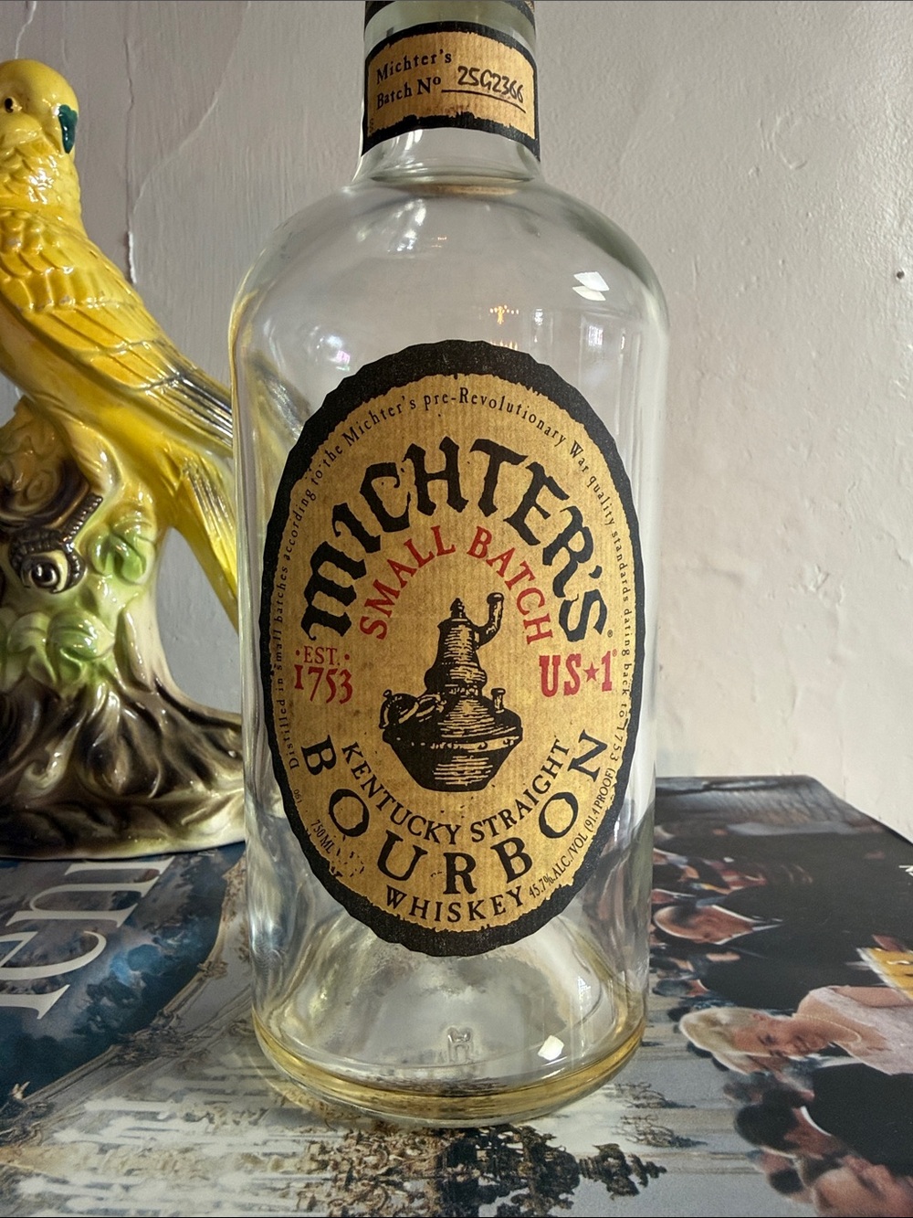 Michter’s Small Batch US1 Bourbon EMPTY BOTTLE - Picture 2 of 5